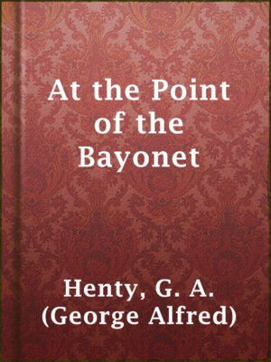 cover image of At the Point of the Bayonet